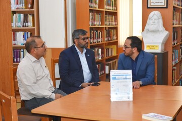 بازدید مدیرکل عمرانی نهاد از کتابخانه های فارس