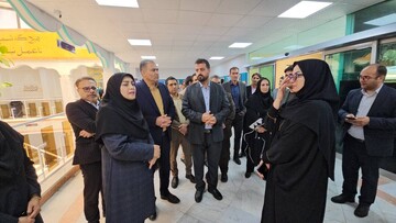 بازدید دبیرکل از کتابخانه مرکزی یاسوج