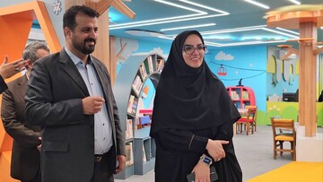 بازدید دبیرکل از کتابخانه مرکزی یاسوج