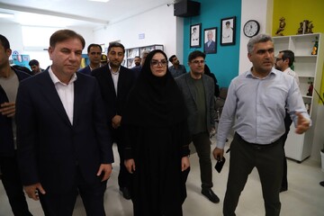آیین افتتاح کتابخانه شهدای بُنداروز شهرستان شتستان استان بوشهر