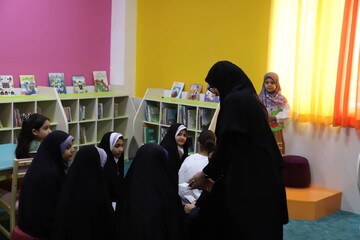 آیین افتتاح کتابخانه شهدای بُنداروز شهرستان شتستان استان بوشهر