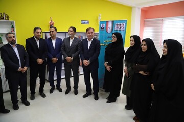 آیین افتتاح کتابخانه شهدای بُنداروز شهرستان شتستان استان بوشهر