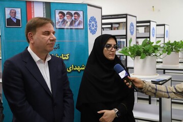 آیین افتتاح کتابخانه عمومی شهدای بُنداروز شهرستان شتستان