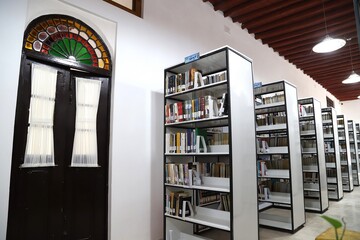 بنای تاریخی کتابخانه مصلحیان بوشهر پس از بازسازی و مرمت