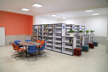بخش‌های مختلف کتابخانه عمومی شهدای بُنداروز دشتستان