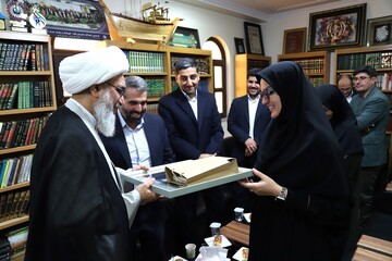 مروری بر دومین سفر دبیرکل نهاد کتابخانه‌های عمومی کشور به استان بوشهر