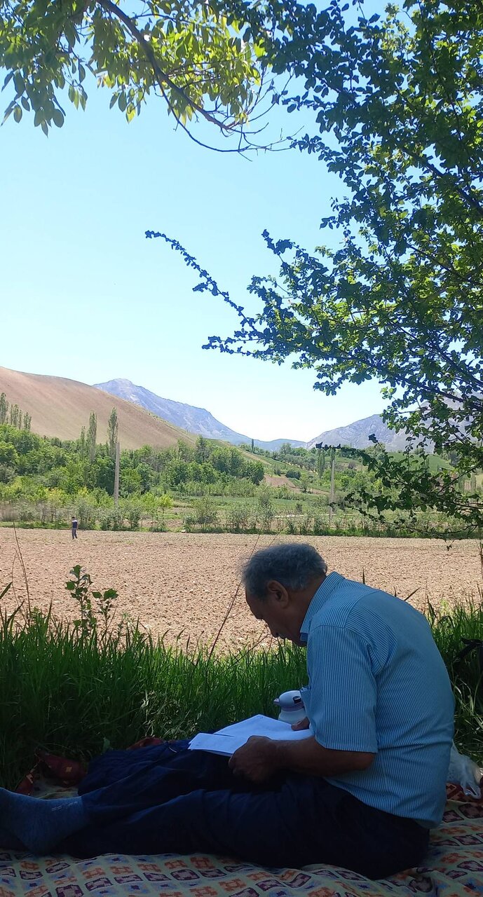 اعضای کتابخانه عمومی موسوی بجنوردی به روستای گریوان سفر کردند