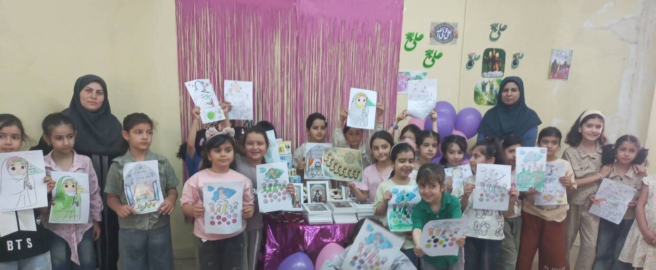 جشن دهه کرامت در کتابخانه عمومی امام صادق (ع) نظرآباد
