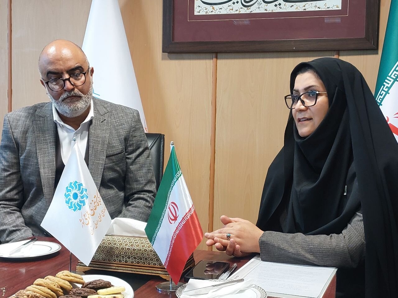 امضای تفاهم‌نامه همکاری بین اداره کل کتابخانه‌های عمومی استان تهران و دانشکده خبر