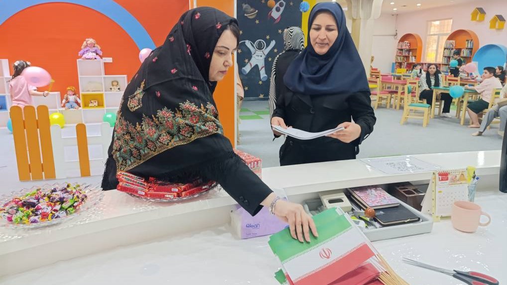 کودکان اهوازی، میهمان جشن ولایت در کتابخانه مرکزی استان خوزستان