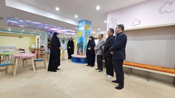 بازدیدشهردار سلطانیه از کتابخانه عمومی سیدافضل موسوی زنجان