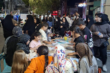 تبیین مفاهیم ولایت در غرفه کتابخانه ایران