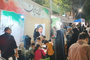 تبیین مفاهیم ولایت در غرفه کتابخانه ایران