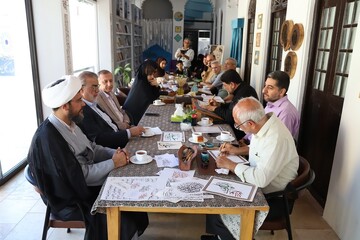 رویداد هنری «مشق ولایت» در کتابخانه عمومی مصلحیان بوشهر