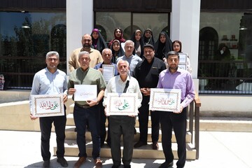 رویداد هنری «مشق ولایت» در کتابخانه عمومی مصلحیان بوشهر