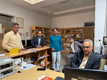 سفر یک روزه مدیرکل کتابخانه‌های عمومی استان یزد به شهرستان‌ مهریز