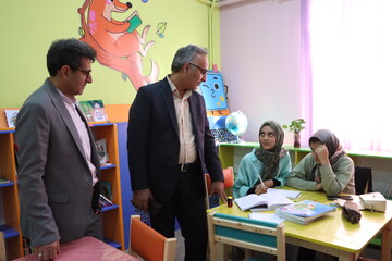 سفر یک روزه مدیرکل کتابخانه‌های عمومی استان یزد به شهرستان‌ مهریز