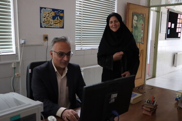 سفر یک روزه مدیرکل کتابخانه‌های عمومی استان یزد به شهرستان‌ مهریز
