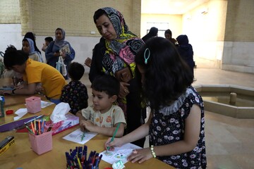 برگزاری جشن غدیر در کتابخانه مرکزی یزد