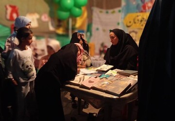 غرفه غدیری اداره کتابخانه‌های عمومی شهرستان اردل