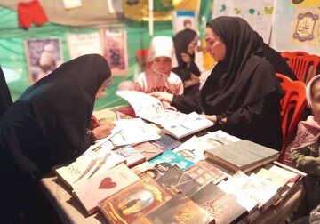 غرفه غدیری اداره کتابخانه‌های عمومی شهرستان اردل