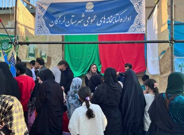 غرفه غدیری اداره کتابخانه‌های عمومی شهرستان لردگان