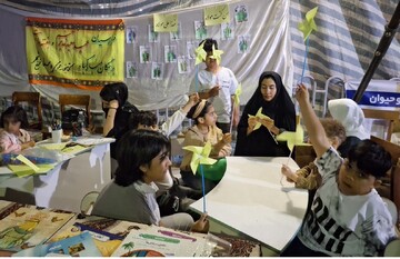 غرفه غدیری اداره کتابخانه‌های عمومی شهرستان فرخشهر