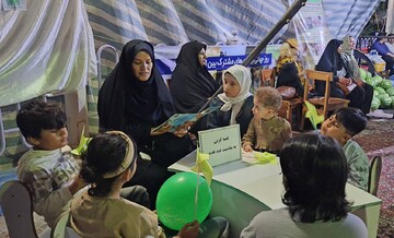 غرفه غدیری اداره کتابخانه‌های عمومی شهرستان فرخشهر