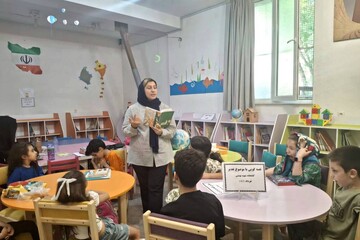 برنامه‌های فرهنگی ویژه کودکان در کتابخانه شهید بهشتی گنبدکاووس