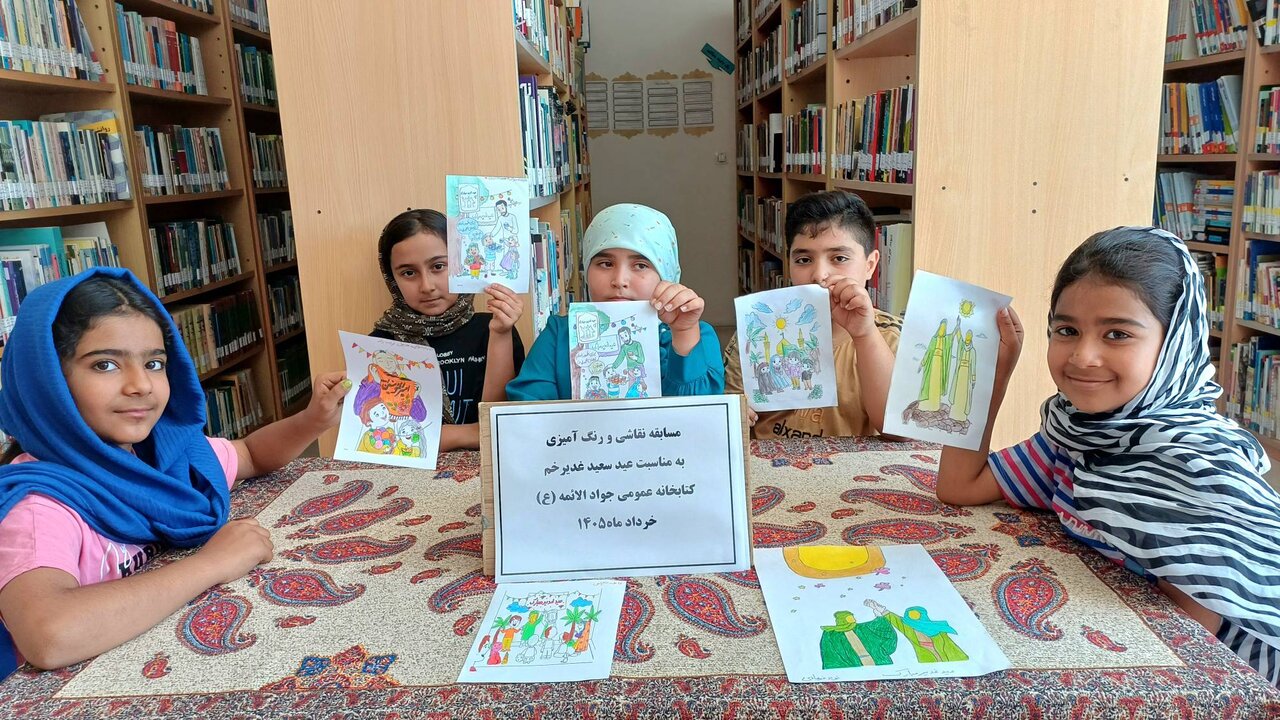 حضور ۱۲۰ کودک و نوجوان در ویژهبرنامههای فرهنگی کتابخانههای عمومی سملقان