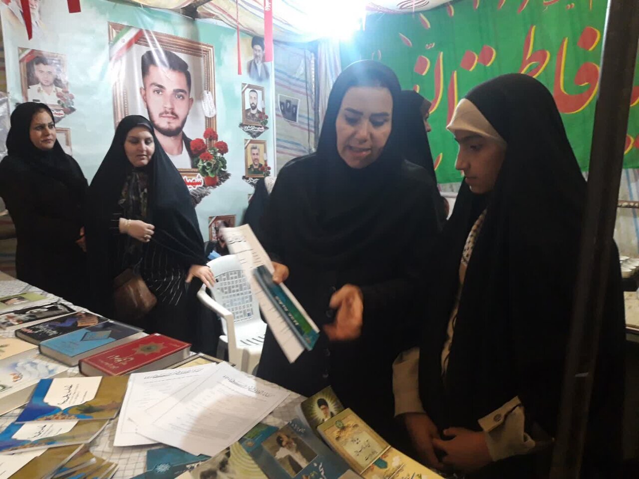 موکب فرهنگی کتابخانه عمومی مجتمع فرهنگی میاندوآب برپا شد