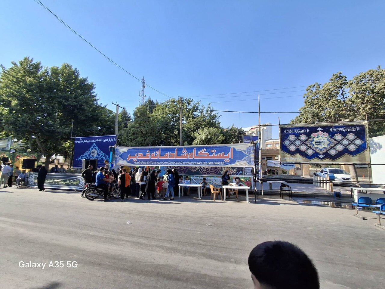 غرفه فرهنگی اداره کتابخانه‌های عمومی بروجرد، کانون توجه راهپیمایی باشکوه غدیر