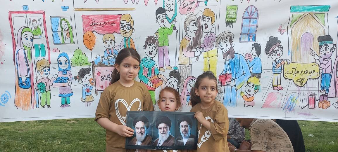 غرفه فرهنگی اداره کتابخانههای عمومی بروجرد، کانون توجه راهپیمایی باشکوه غدیر