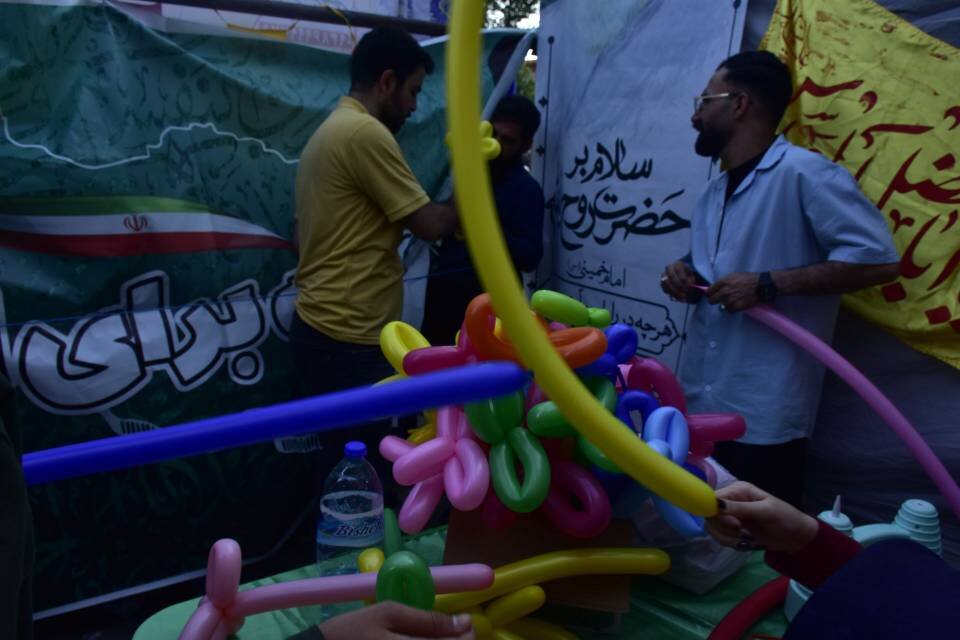 غرفه فرهنگی اداره کتابخانه‌های عمومی بروجرد، کانون توجه راهپیمایی باشکوه غدیر