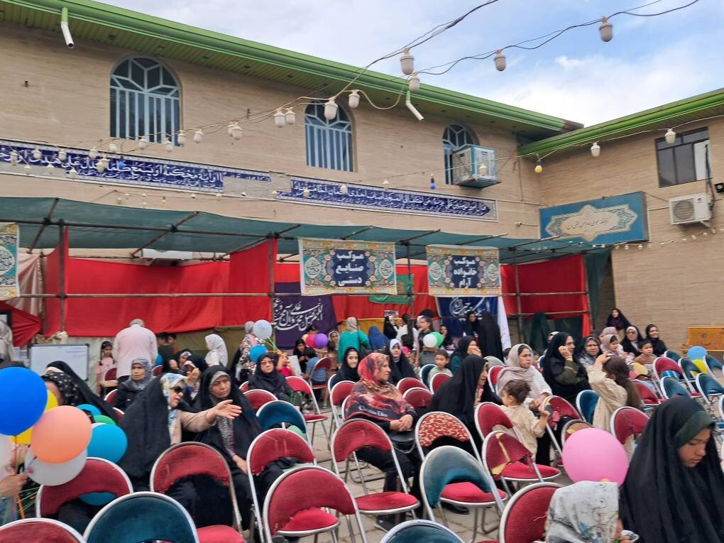 حضور فعال غرفه کتابخانه امام حسن مجتبی (ع) در روستای بختیار