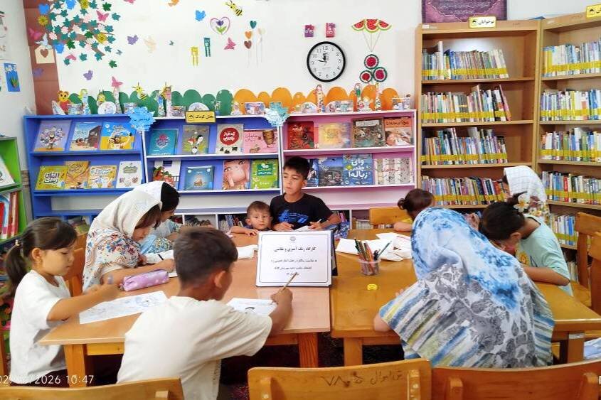 کتابخانه عمومی حکمت کلاله برنامههای فرهنگی برگزار کرد