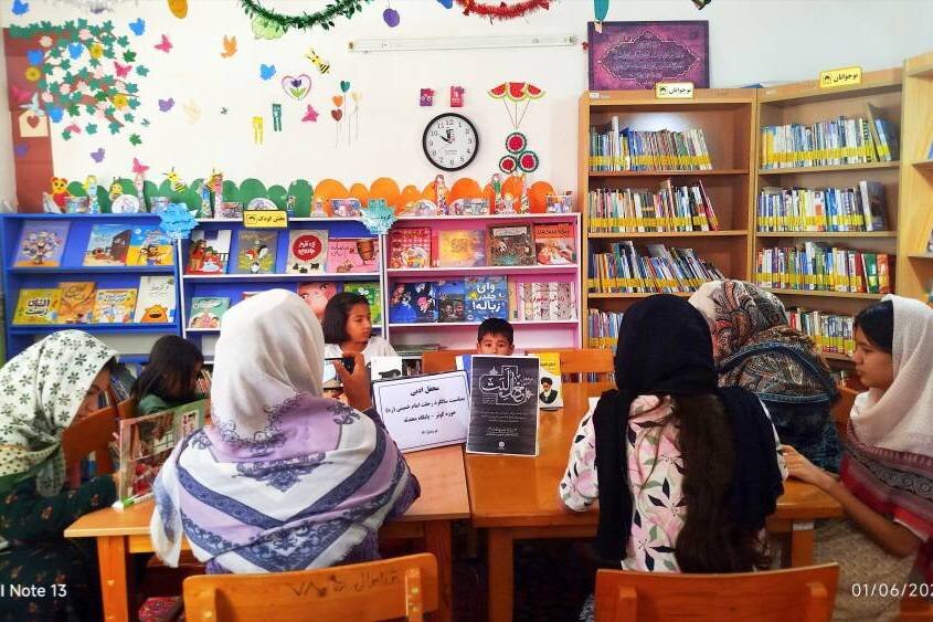 کتابخانه عمومی حکمت کلاله برنامههای فرهنگی برگزار کرد
