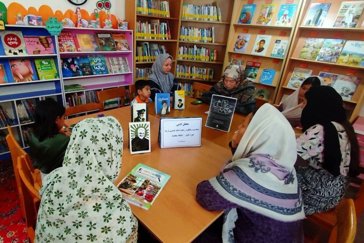 کتابخانه عمومی حکمت کلاله برنامه‌های فرهنگی برگزار کرد