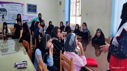 برگزاری دوره آموزش امداد و نجات برای دانش‌آموزان در کتابخانه رضوان بهبهان