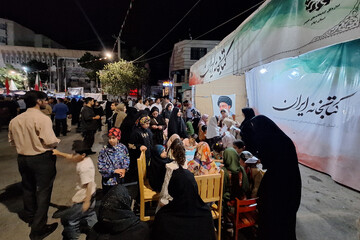 پیوند معنویت و طبیعت در غرفه فرهنگی کتابخانه ایران