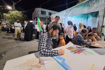 پیوند معنویت و طبیعت در غرفه فرهنگی کتابخانه ایران