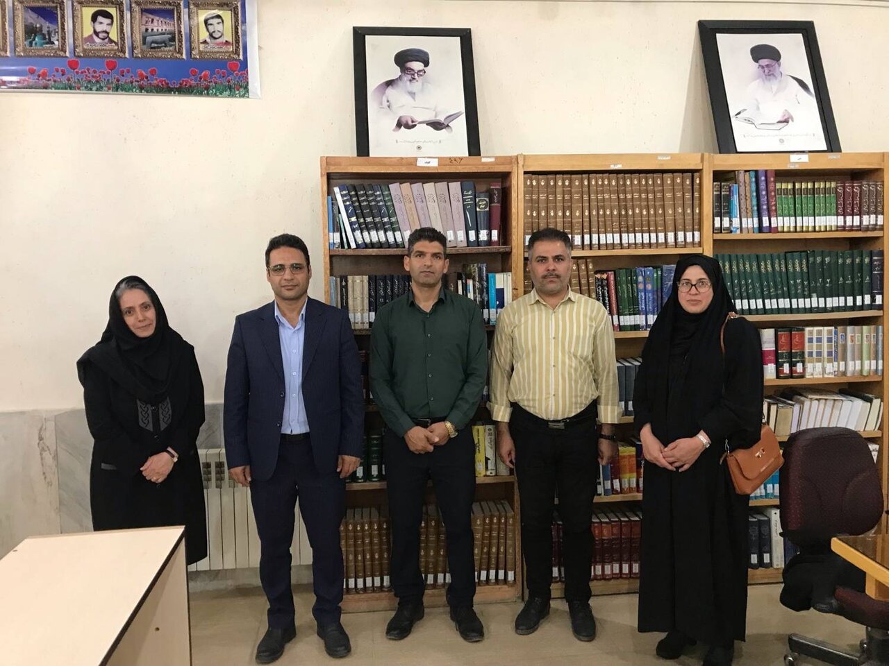 پیگیری اعتبارات پروژه کتابخانه ازنا، تقویت انجمن شهرستان و بررسی وضعیت کتابخانه‌های الیگودرز