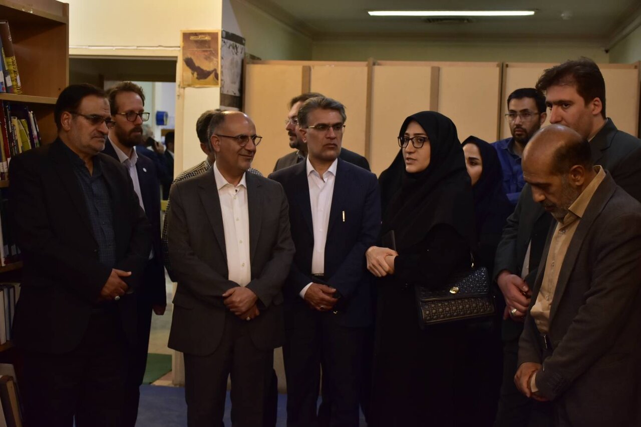 افتتاح بخش پژوهشگران کتابخانه علامه شهیدی با حضور مشاور وزیر فرهنگ و ارشاد اسلامی