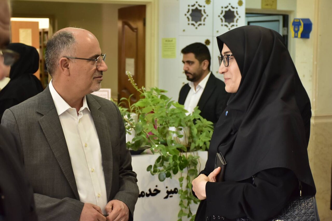 افتتاح بخش پژوهشگران کتابخانه علامه شهیدی با حضور مشاور وزیر فرهنگ و ارشاد اسلامی