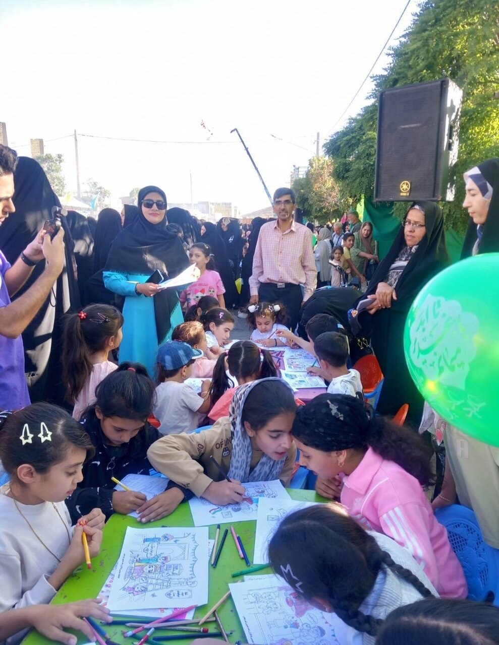 موکب «کودکان غدیر» در جشن ولایت برپا شد