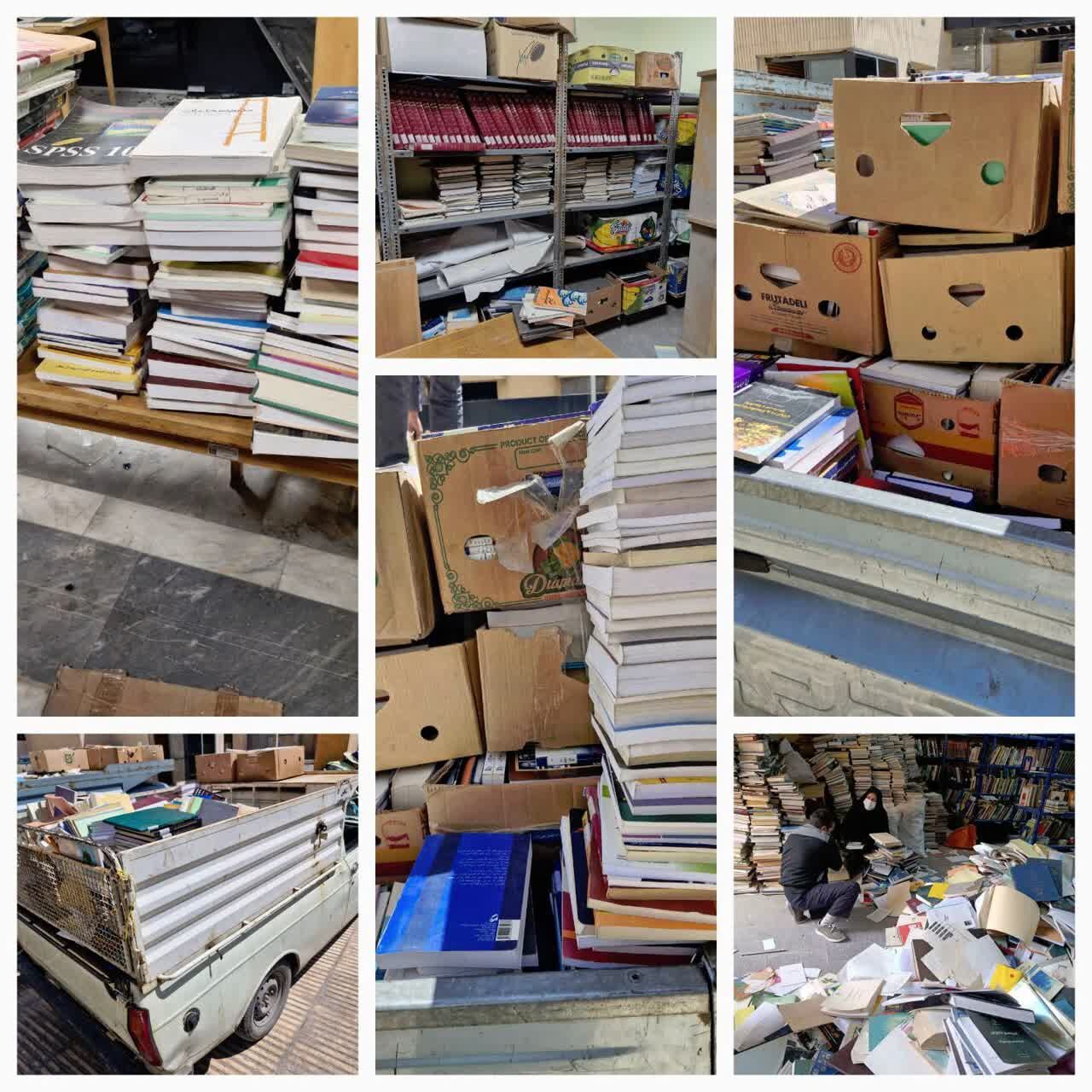 اهدای بیش از پنجاه هزار نسخه کتاب به مرکز مبادله اداره کل کتابخانههای عمومی استان در یک ماه گذشته