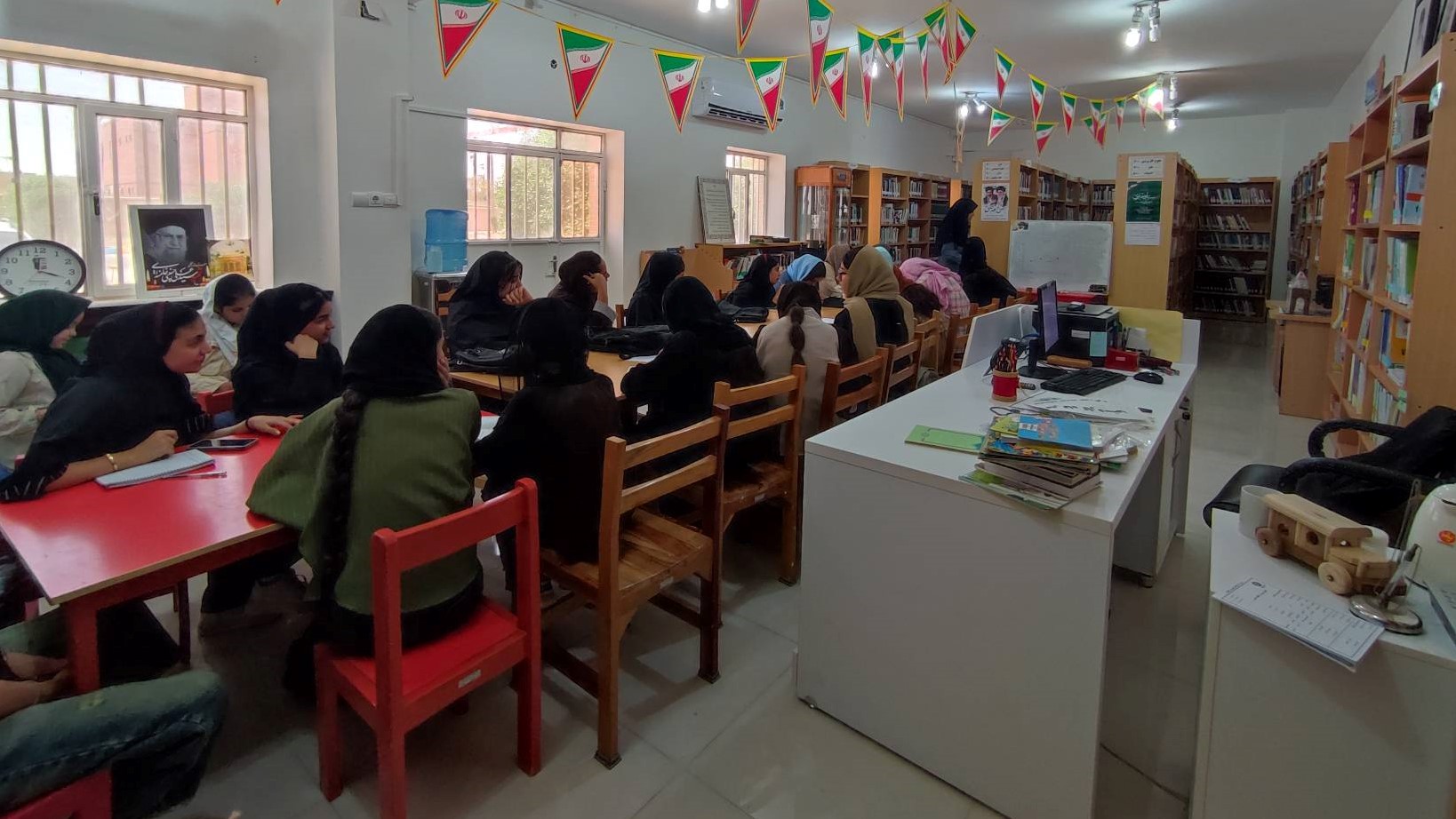 کتابخانه‌های عمومی هندیجان میزبان کلاس‌های درس دانش‌آموزان شدند