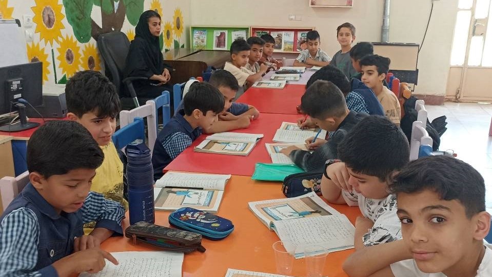 کتابخانه شهید مطهری رامشیر به پایگاه پشتیبانی آموزشی دانشآموزان تبدیل شد