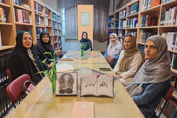 باشگاه پررونق کتابخوانی در کتابخانه اقبال آشتیانی شهر آشتیان