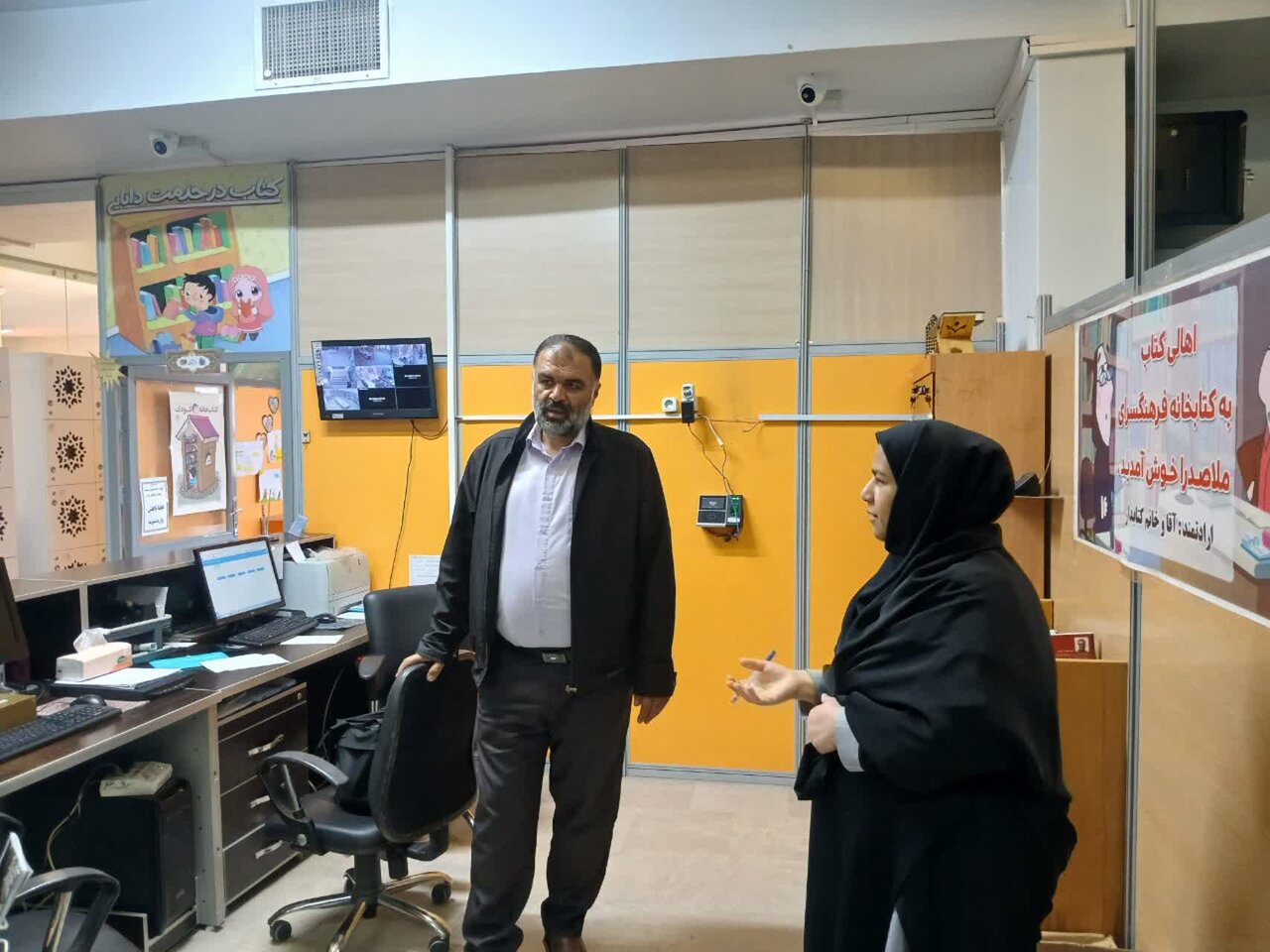 مدیرکل کتابخانه‌های‌عمومی استان البرز از کتابخانه‌های‌ شهرستان اشتهارد بازدید کرد